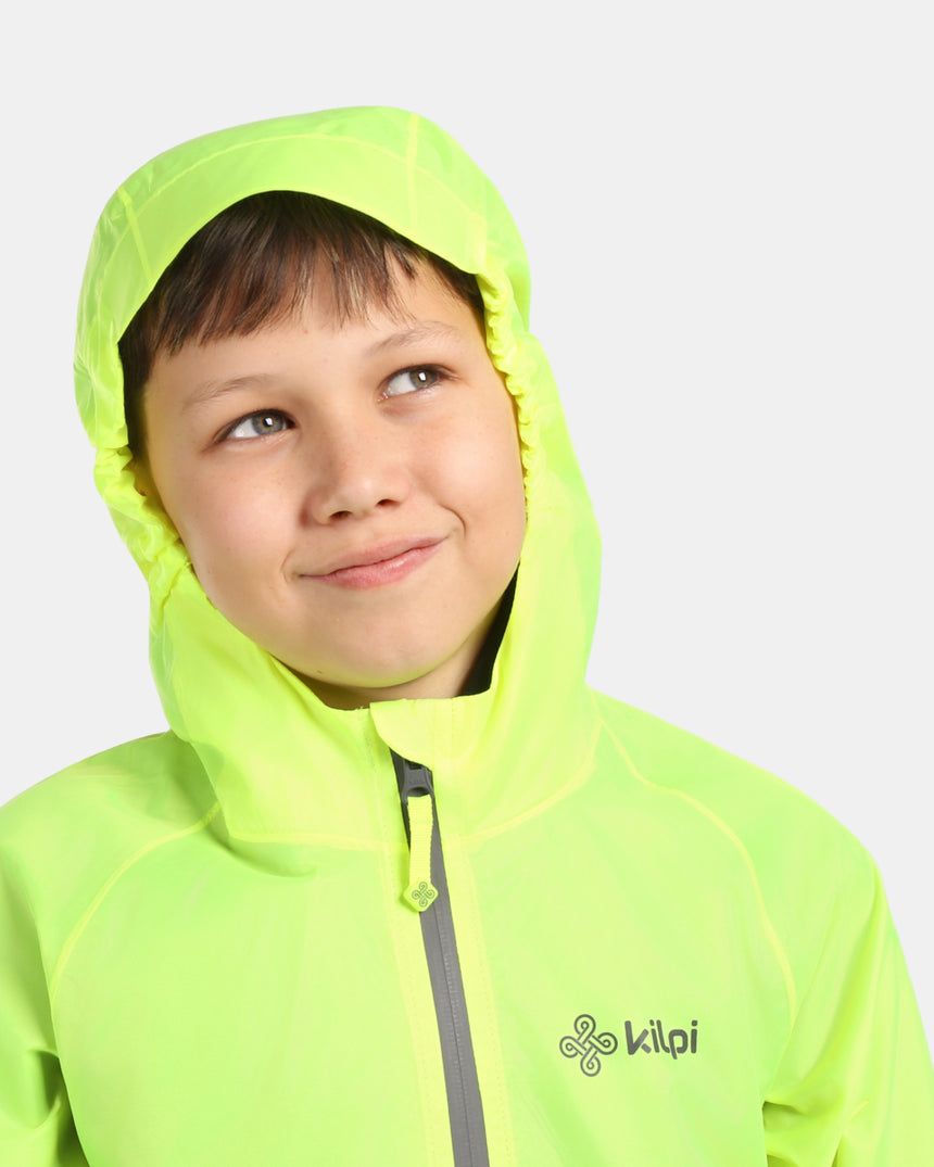 Kid's packable raincoat Kilpi JALUU-J