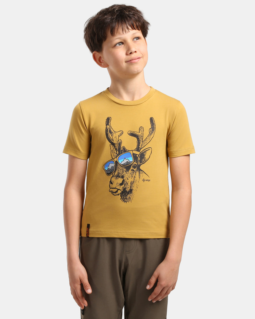 Boy's cotton T-shirt Kilpi SALO-JB