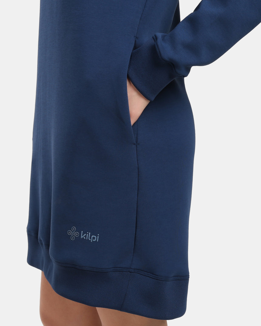 Felpa lunga da donna con cappuccio Kilpi HEYDEN-W