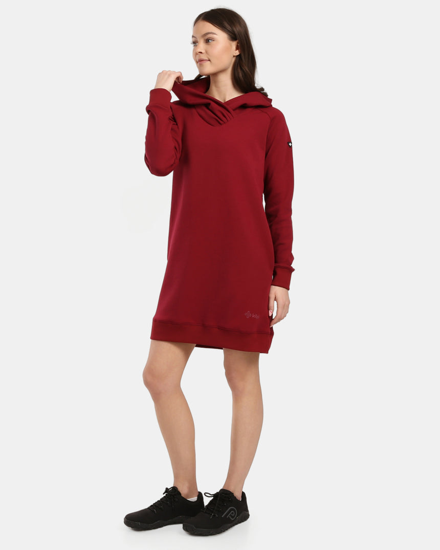 Felpa lunga da donna con cappuccio Kilpi HEYDEN-W