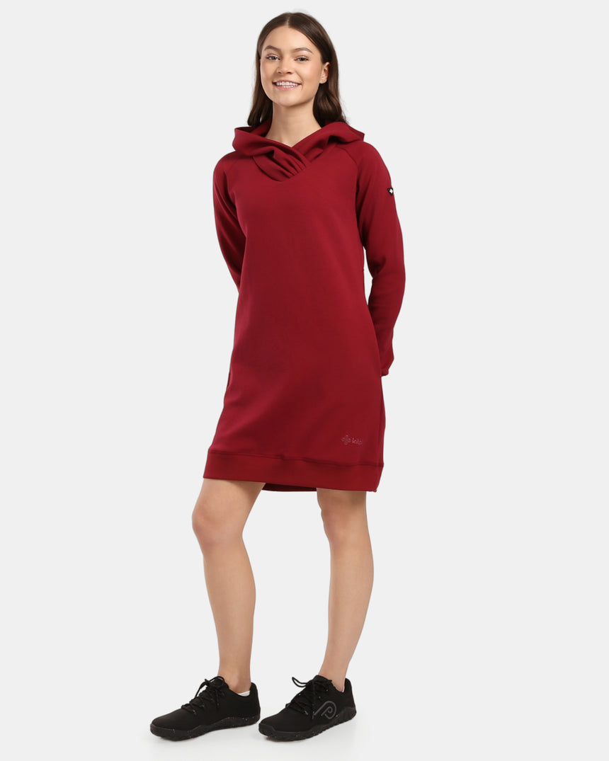 Felpa lunga da donna con cappuccio Kilpi HEYDEN-W