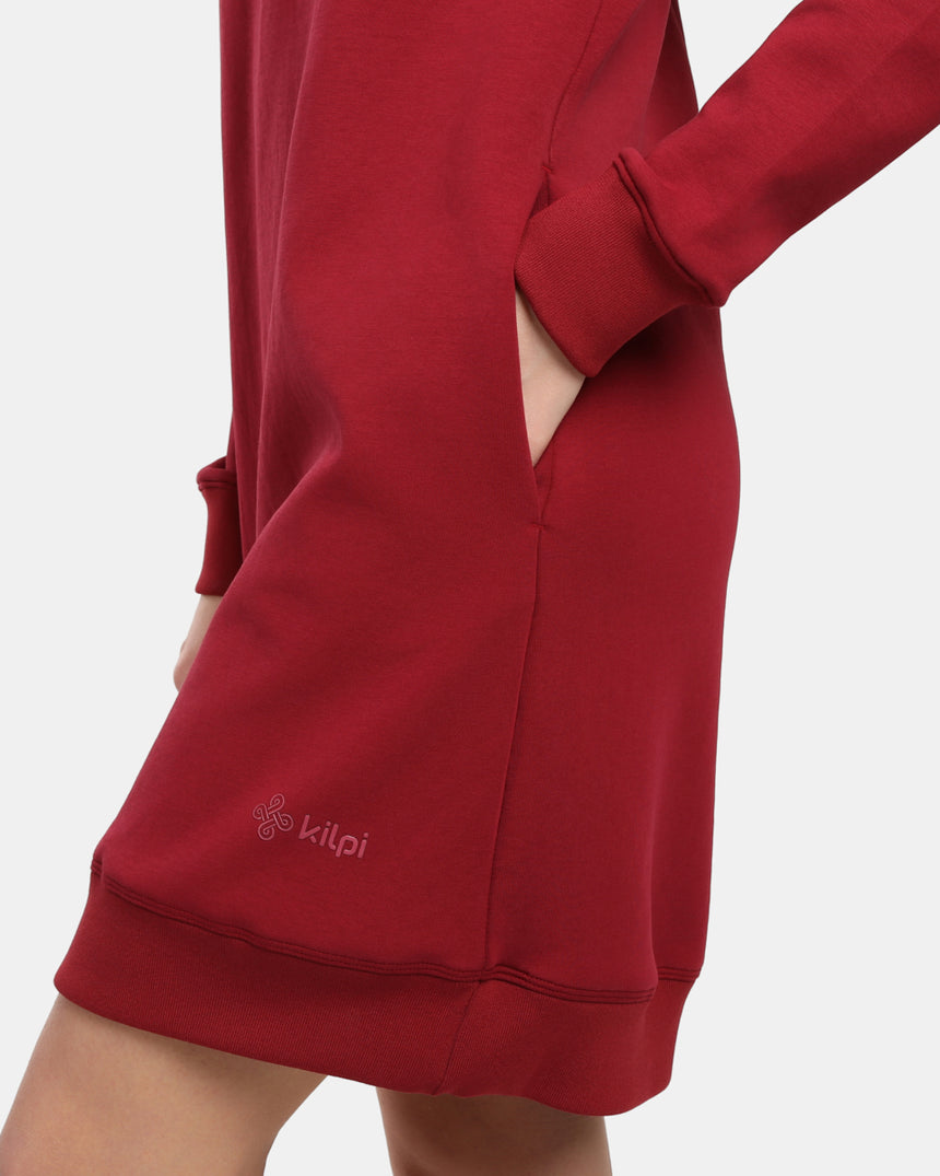 Felpa lunga da donna con cappuccio Kilpi HEYDEN-W