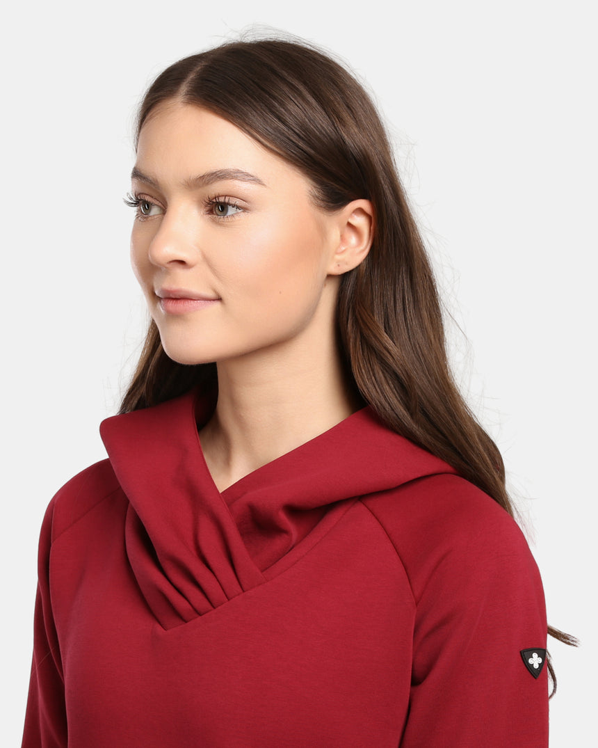 Felpa lunga da donna con cappuccio Kilpi HEYDEN-W
