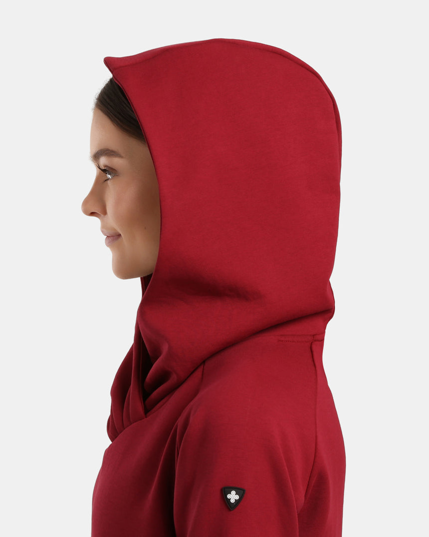 Felpa lunga da donna con cappuccio Kilpi HEYDEN-W
