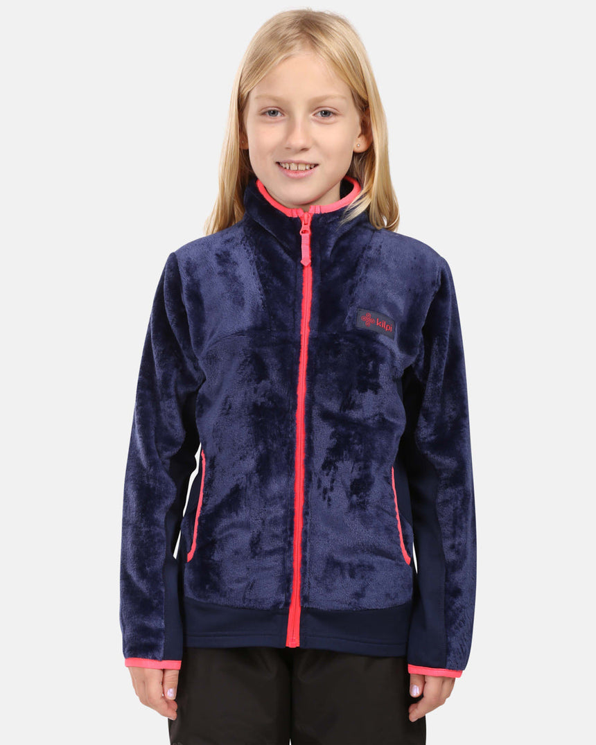 Girl´s hairy fleece middle layer Kilpi SKATHI-JG
