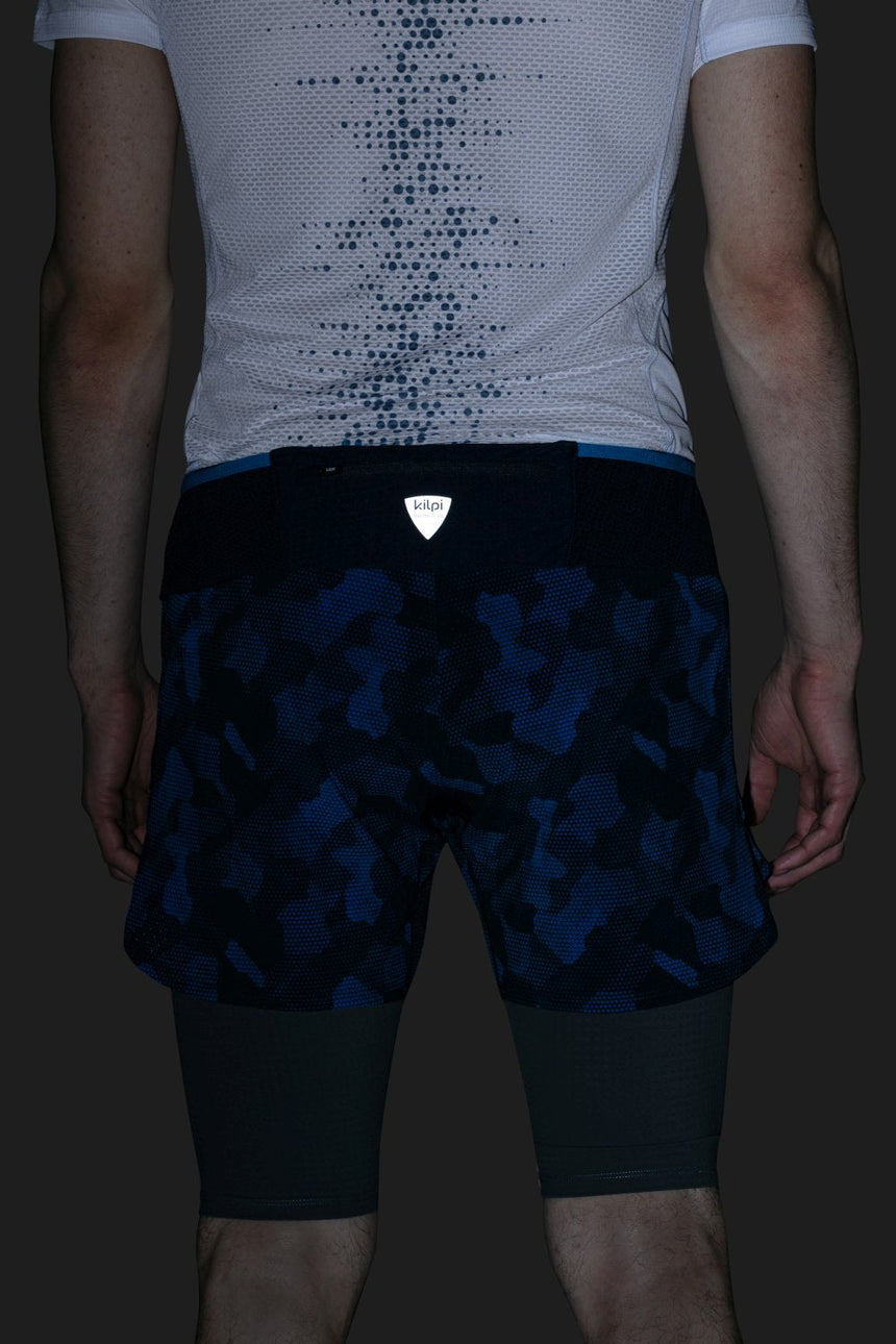 Pantaloncini da corsa da uomo 2 in 1 Kilpi BERGEN-M