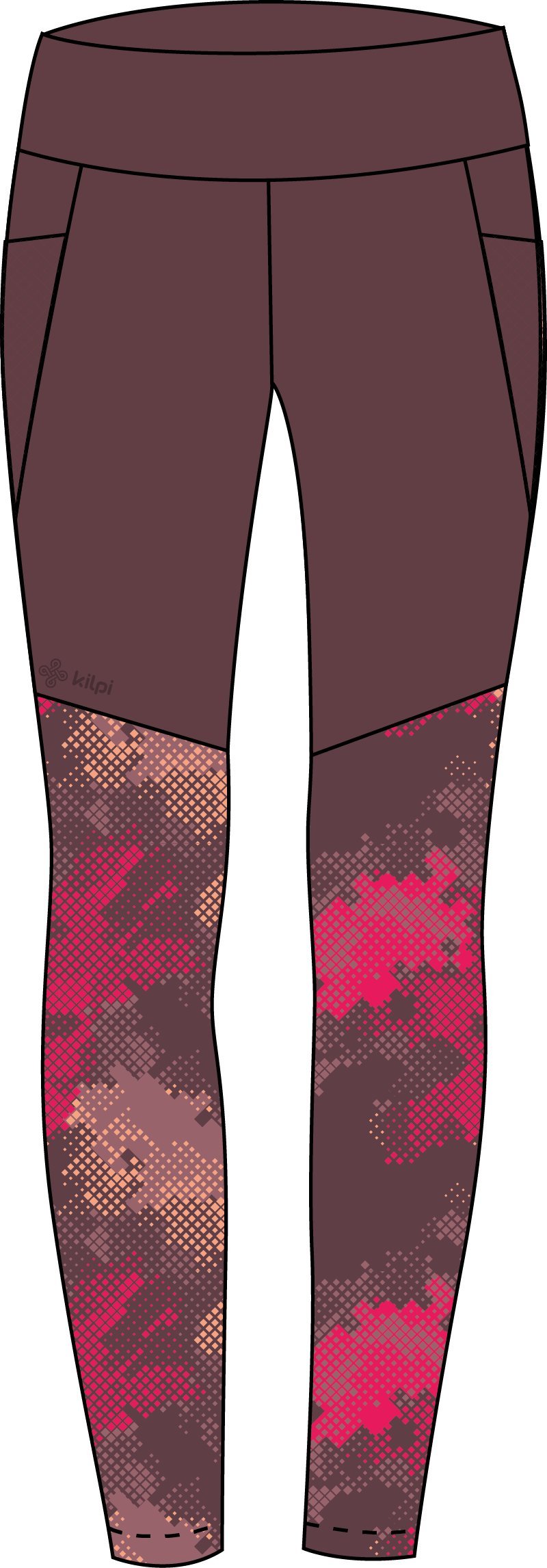Women's fitness leggings Kilpi LIGANO-W