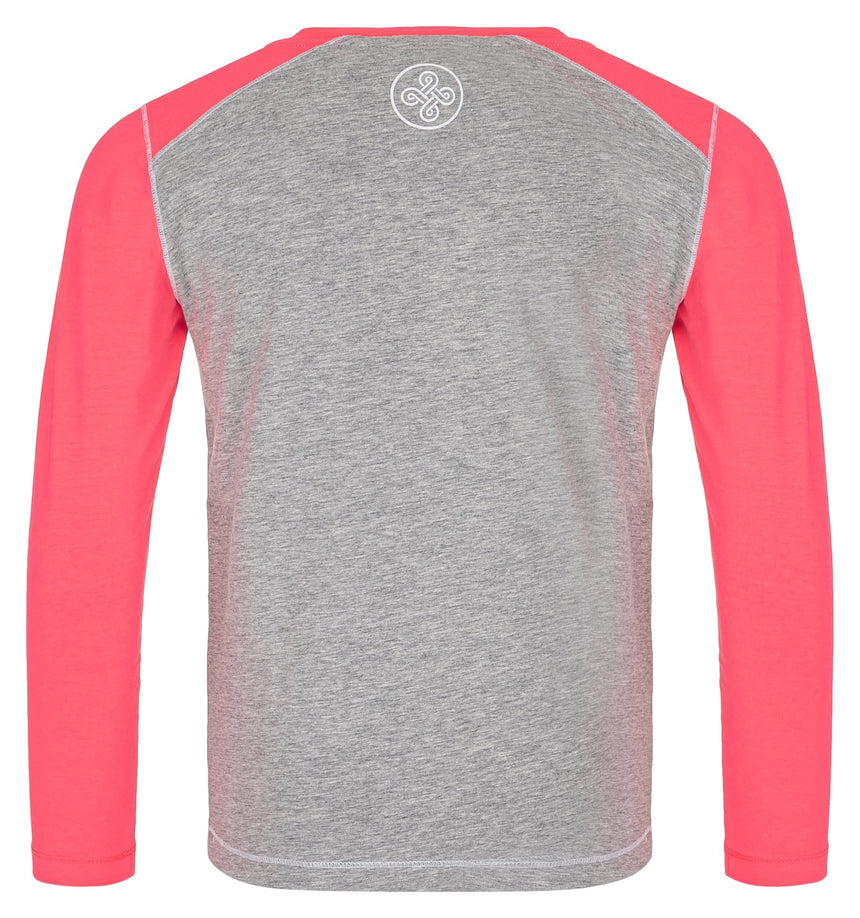 Girl's cotton long-sleeve T-shirt Kilpi SONIER-JG