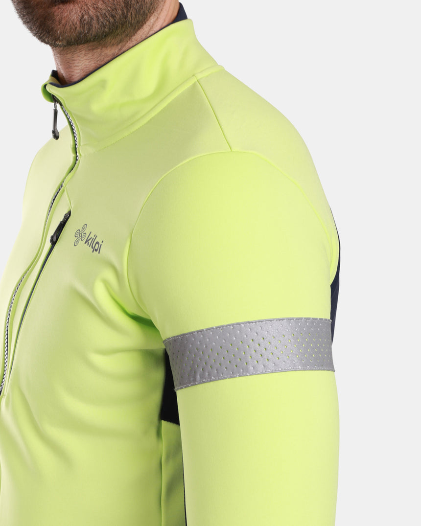 Men's cycling softshell jacket Kilpi VELOVER-M