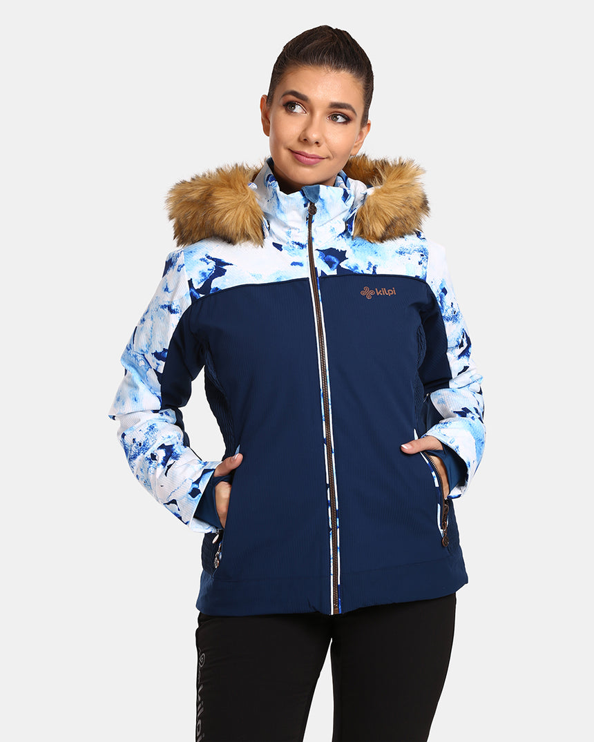 Women's ski jacket with integrated heating system Kilpi LENA-W