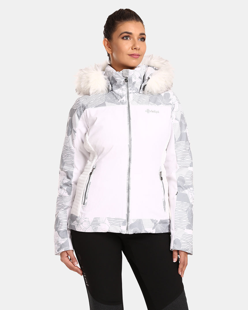 Women's ski jacket with integrated heating system Kilpi LENA-W