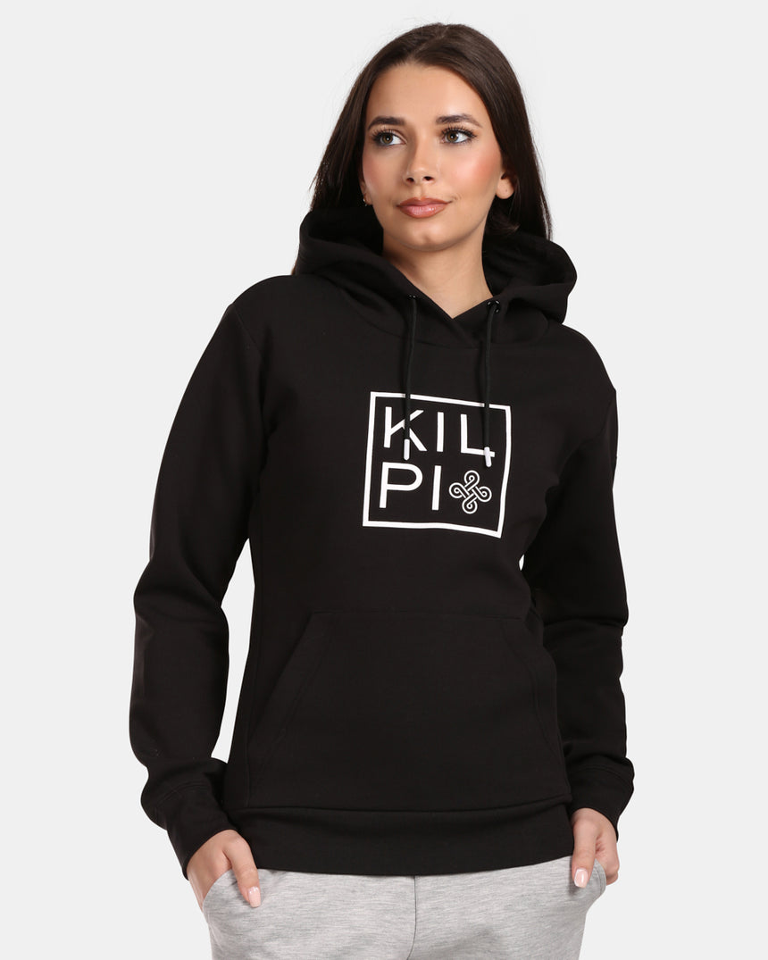 Felpa con cappuccio da donna in cotone Kilpi NIKY-W