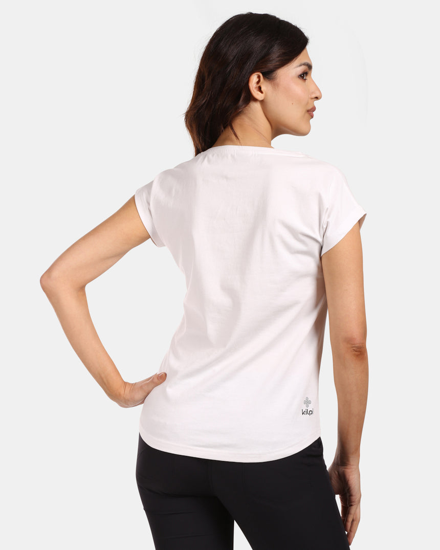 T-shirt da donna in cotone roane w Kilpi ROANE-W