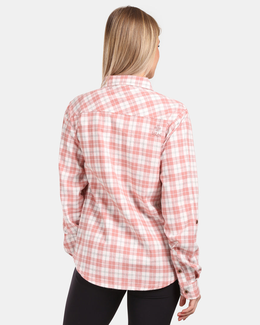 Women's cotton flannel shirt Kilpi FLANNY-W
