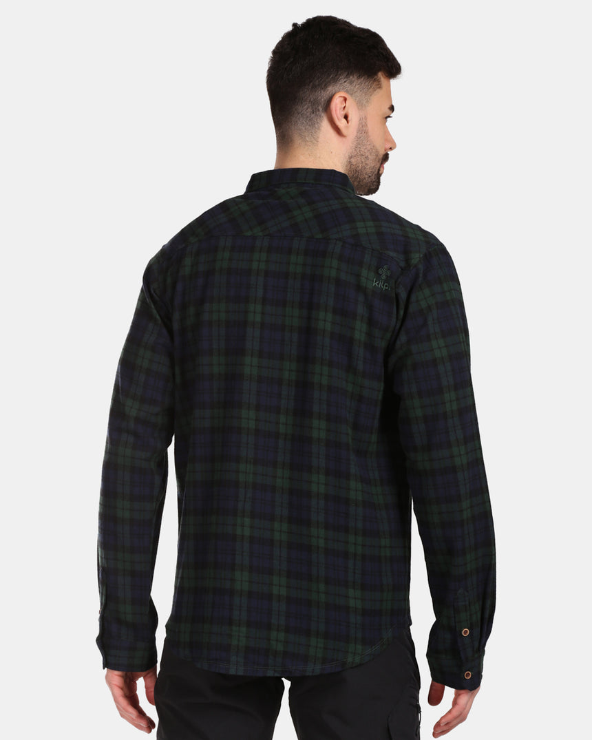 Men's cotton flannel shirt Kilpi FLANNY-M