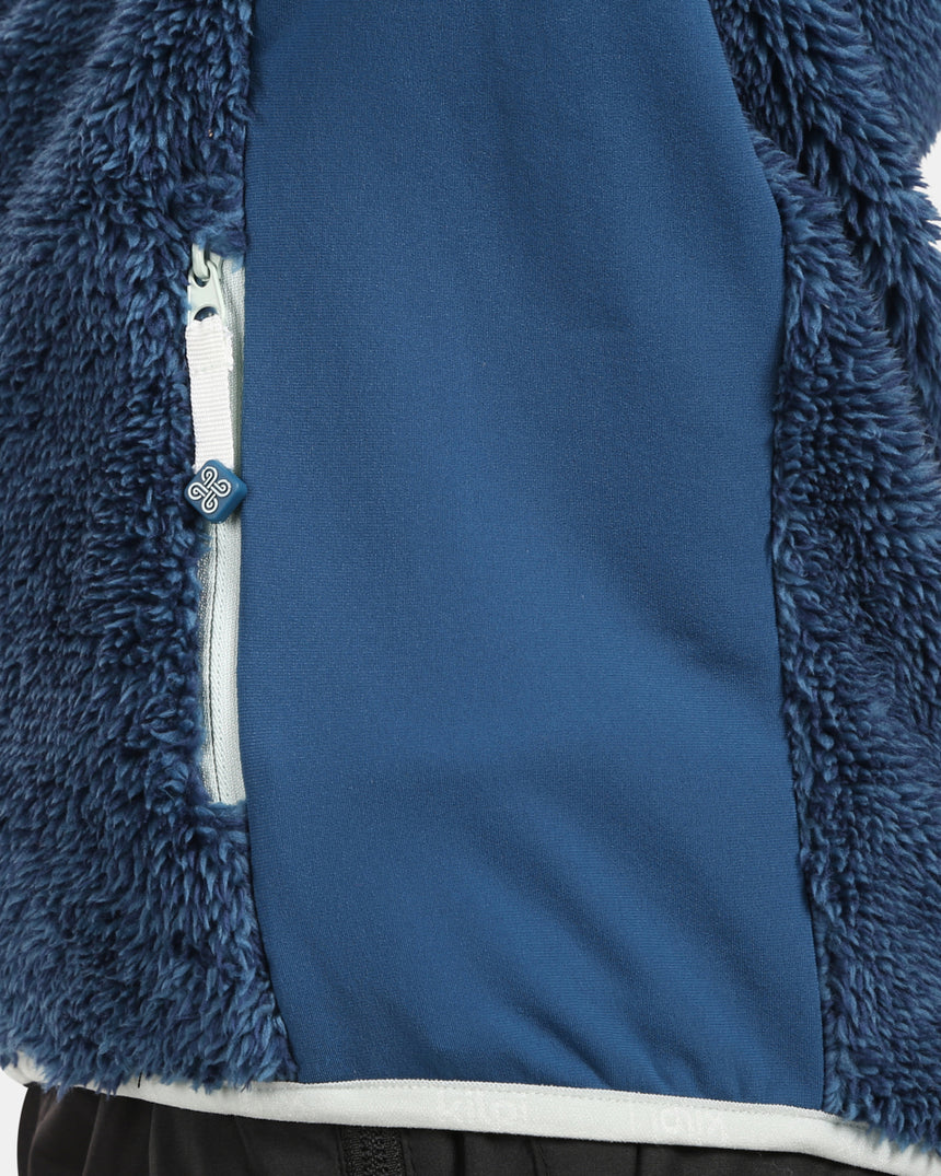 Girl's hairy fleece hoodie Kilpi NORKA-JG