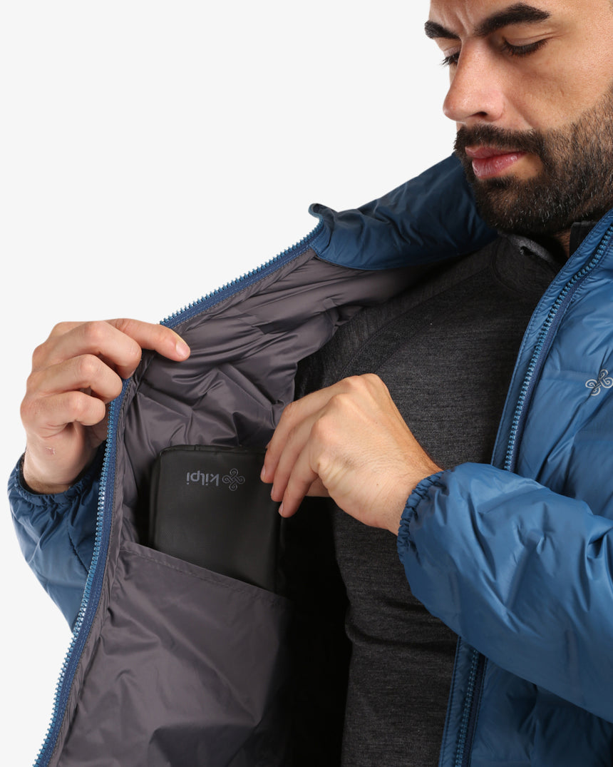 Piumino da uomo Kilpi PAPILON-M