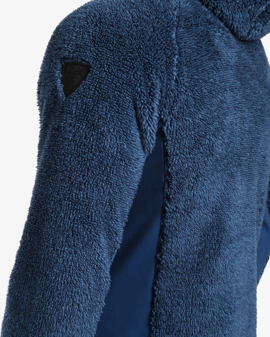 Men's hairy fleece hoodie Kilpi NORKA-M