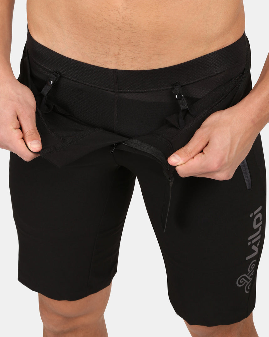 Pantaloncini da mountain bike 2 in 1 da uomo Kilpi HIXON-M
