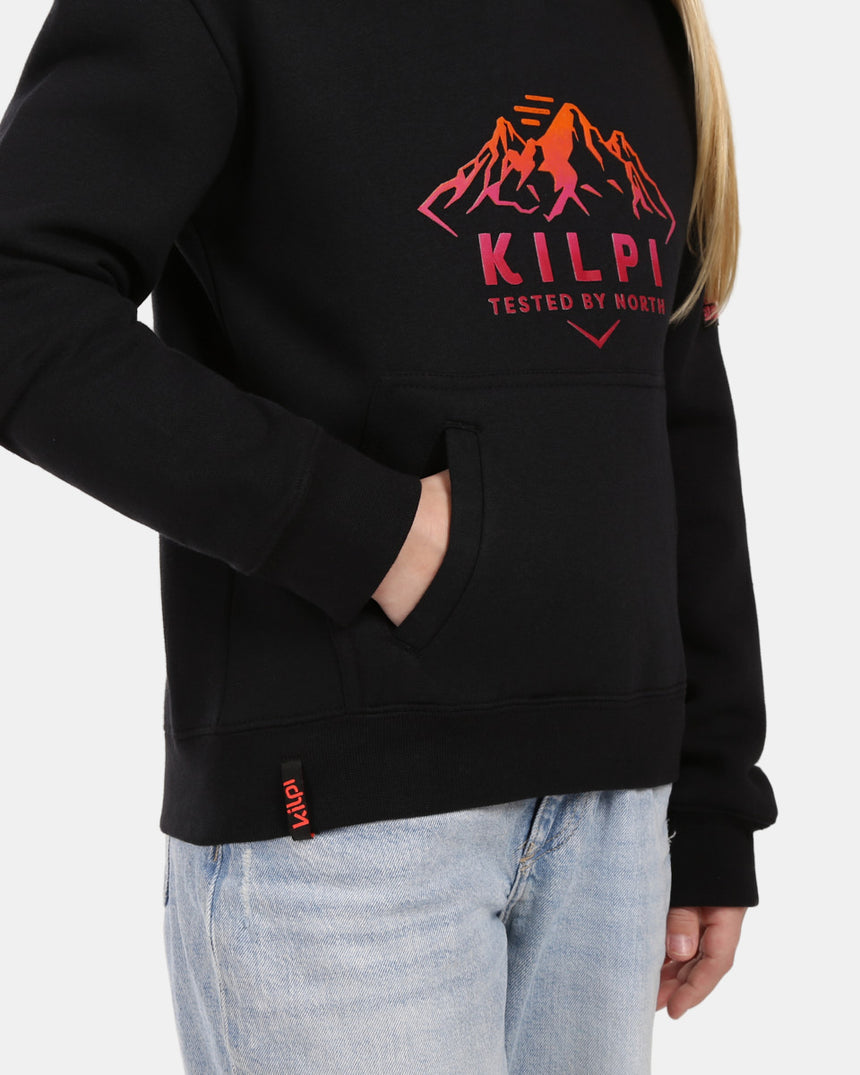 Girl's cotton hoodie Kilpi NORTHEN-JG