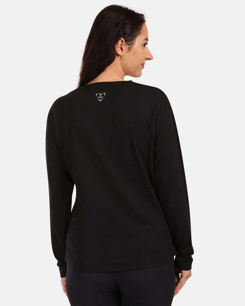 Women's cotton long-sleeve T-shirt Kilpi PROMOX-W