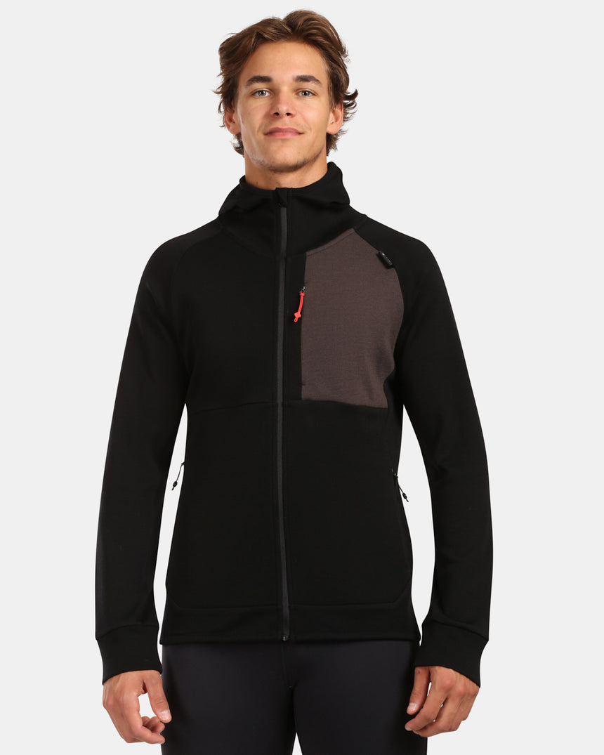 Men's merino sweater with hood Kilpi MERINI-M