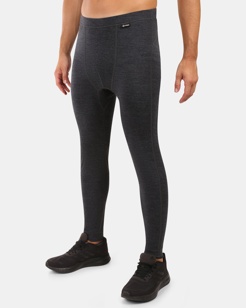 Lana merino da uomo base pantaloni a strati Kilpi MAVORA BOTTOM-M