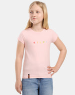 T-shirt in cotone da bambina Kilpi MALGA-JG