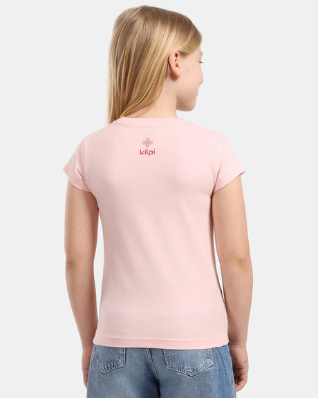 T-shirt in cotone da bambina Kilpi MALGA-JG