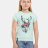 T-shirt in cotone da bambina Kilpi MALGA-JG