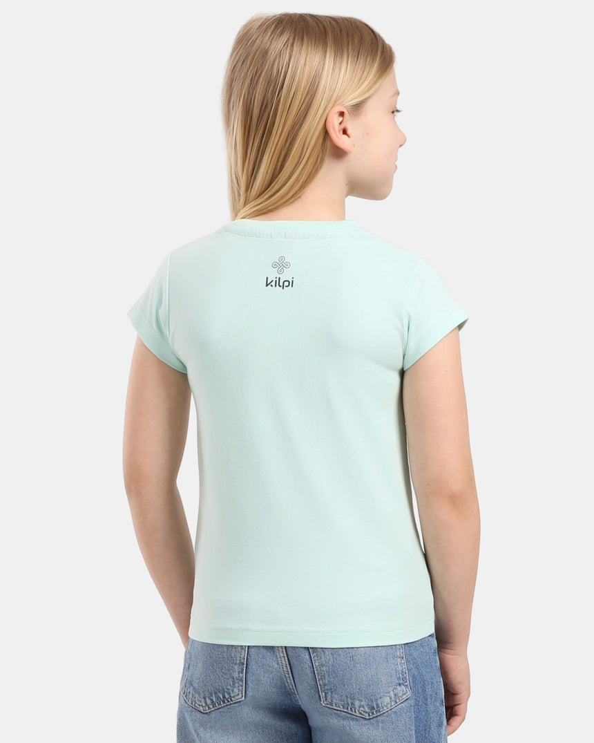 T-shirt in cotone da bambina Kilpi MALGA-JG