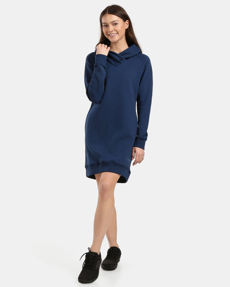 Women's long sweatshirt with hood Kilpi HEYDEN-W