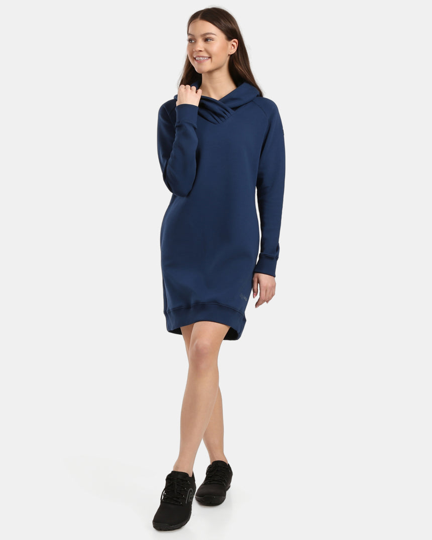Felpa lunga da donna con cappuccio Kilpi HEYDEN-W