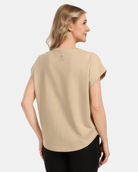 Maglietta da donna in cotone Kilpi NELLIM-W
