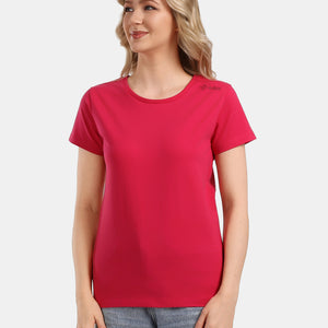 T-shirt in cotone da donna