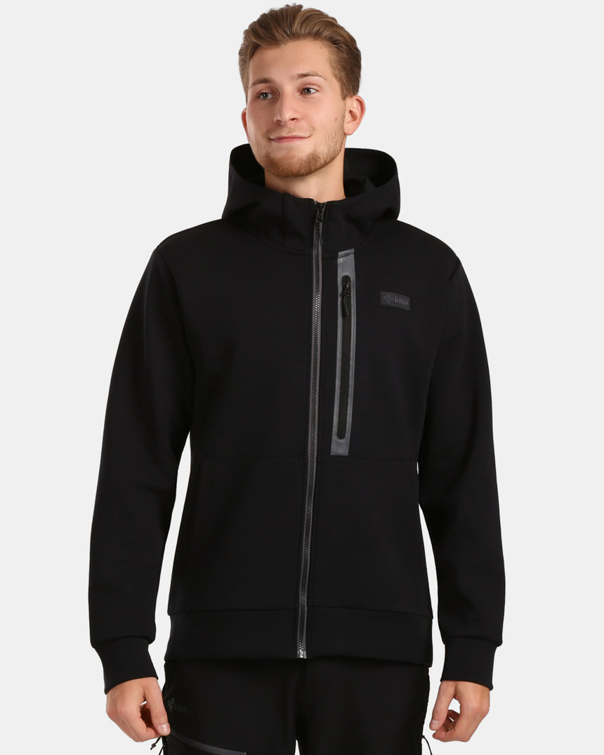 Felpa con cappuccio in cotone per uno stile attivo Kilpi OKAMPOS-M