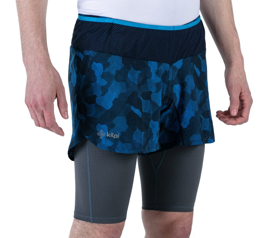 Pantaloncini da corsa da uomo 2 in 1 Kilpi BERGEN-M