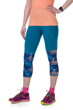 Women's 3/4 fitness leggings Kilpi SOLAS-W