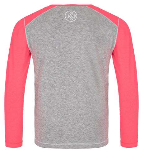 T-shirt da bambina in cotone a maniche lunghe Kilpi SONIER-JG