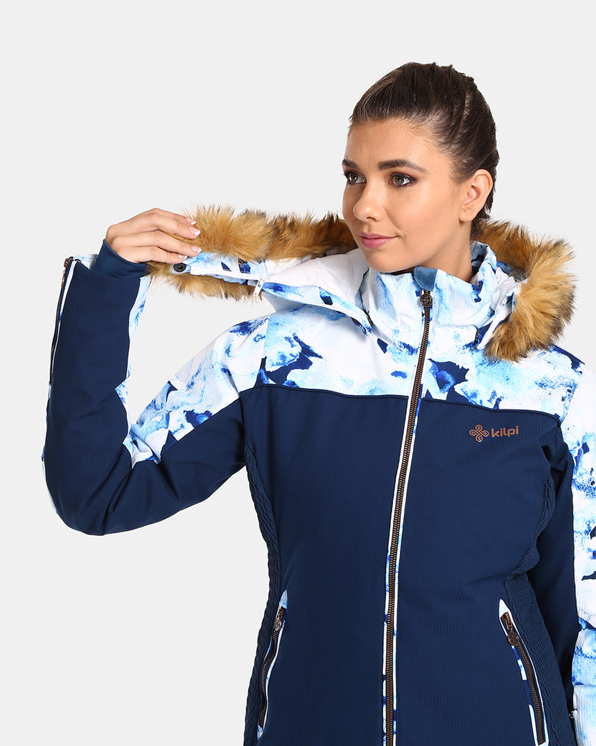 Women's ski jacket with integrated heating system Kilpi LENA-W