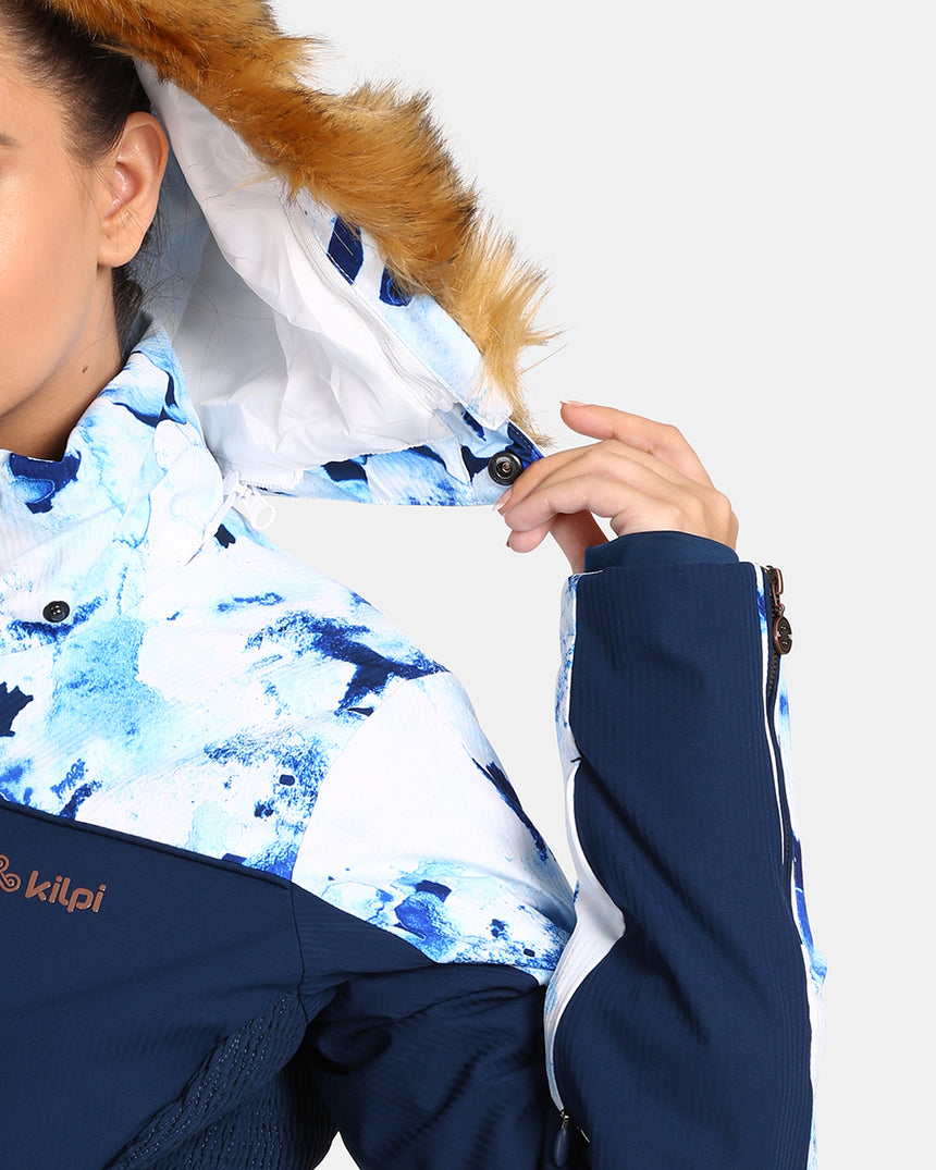 Women's ski jacket with integrated heating system Kilpi LENA-W