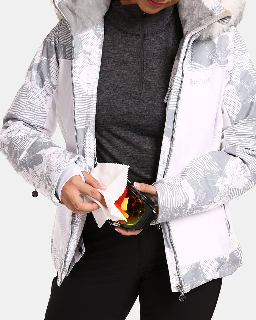 Women's ski jacket with integrated heating system Kilpi LENA-W