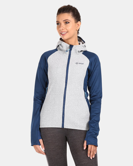 Women's hairy fleece middle layer Kilpi VERSAM-W