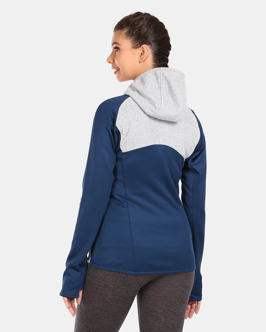 Women's hairy fleece middle layer Kilpi VERSAM-W