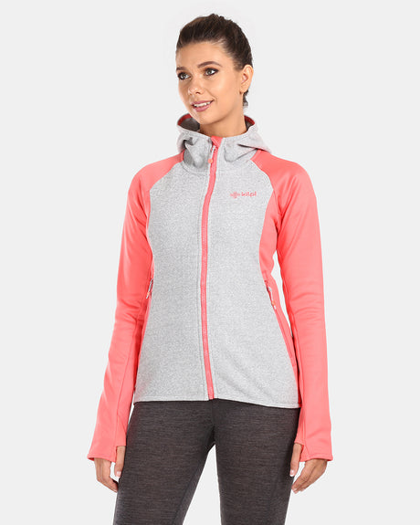 Women's hairy fleece middle layer Kilpi VERSAM-W