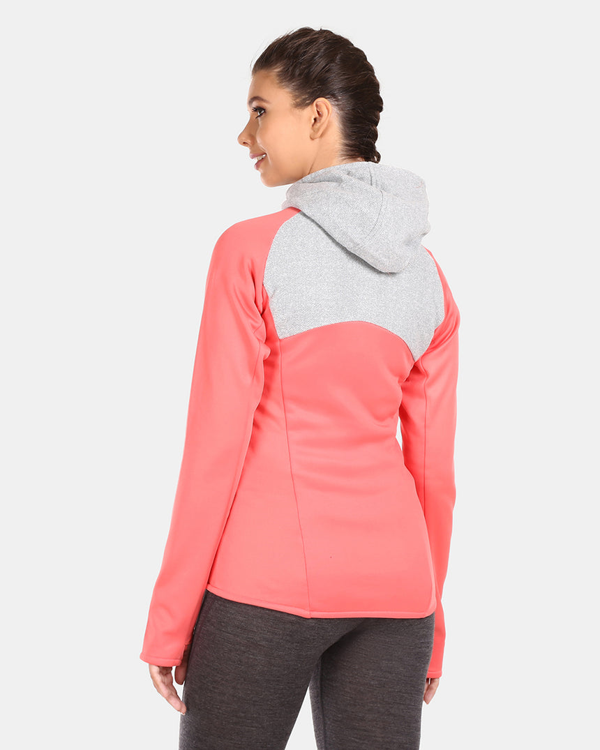 Women's hairy fleece middle layer Kilpi VERSAM-W