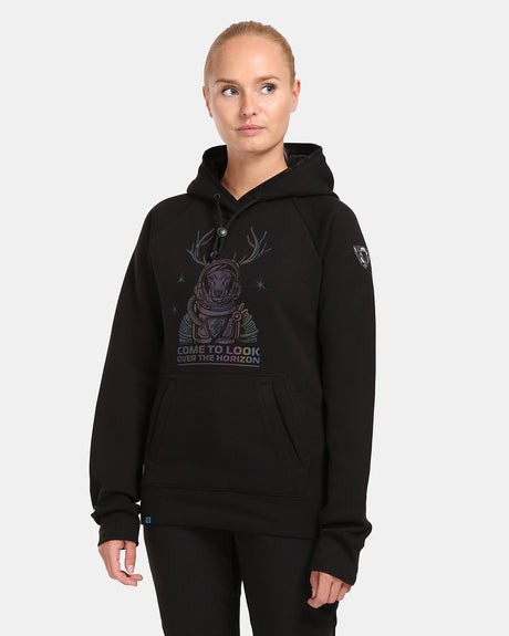 Women's cotton hoodie Kilpi LTD BELLATRIX-W