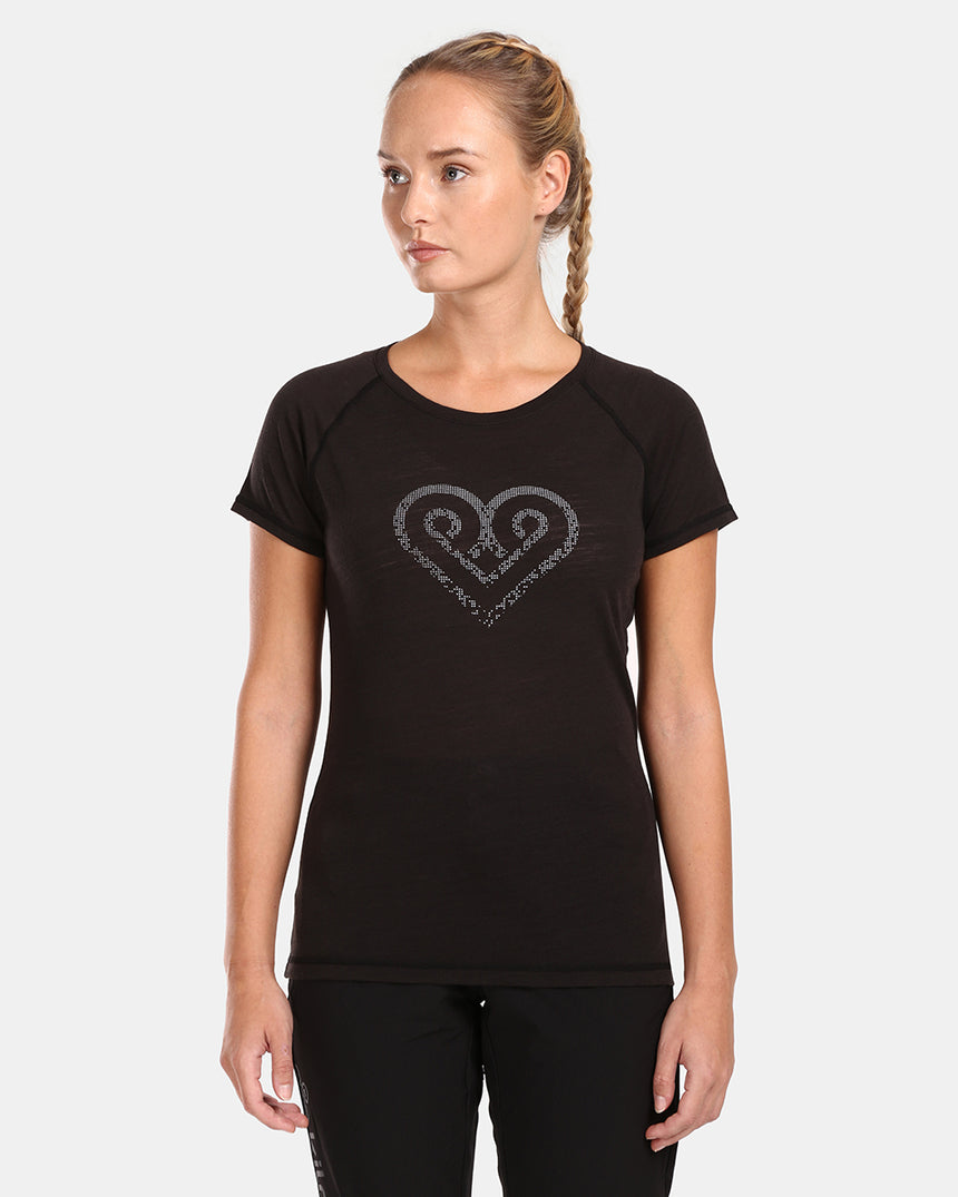 Women's merino wool T-shirt Kilpi ZARJA-W