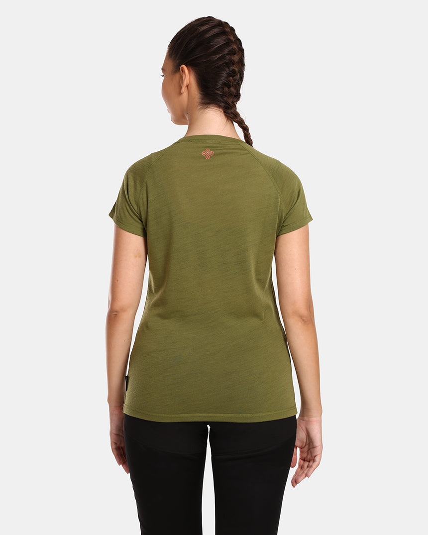 Women's merino wool T-shirt Kilpi ZARJA-W