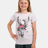 T-shirt in cotone da bambina Kilpi MALGA-JG